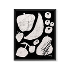 Abstract Fruit Black Framed Canvas Print Gallery Image 6