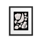 Abstract Fruit Black Framed Art Print Gallery Image 5