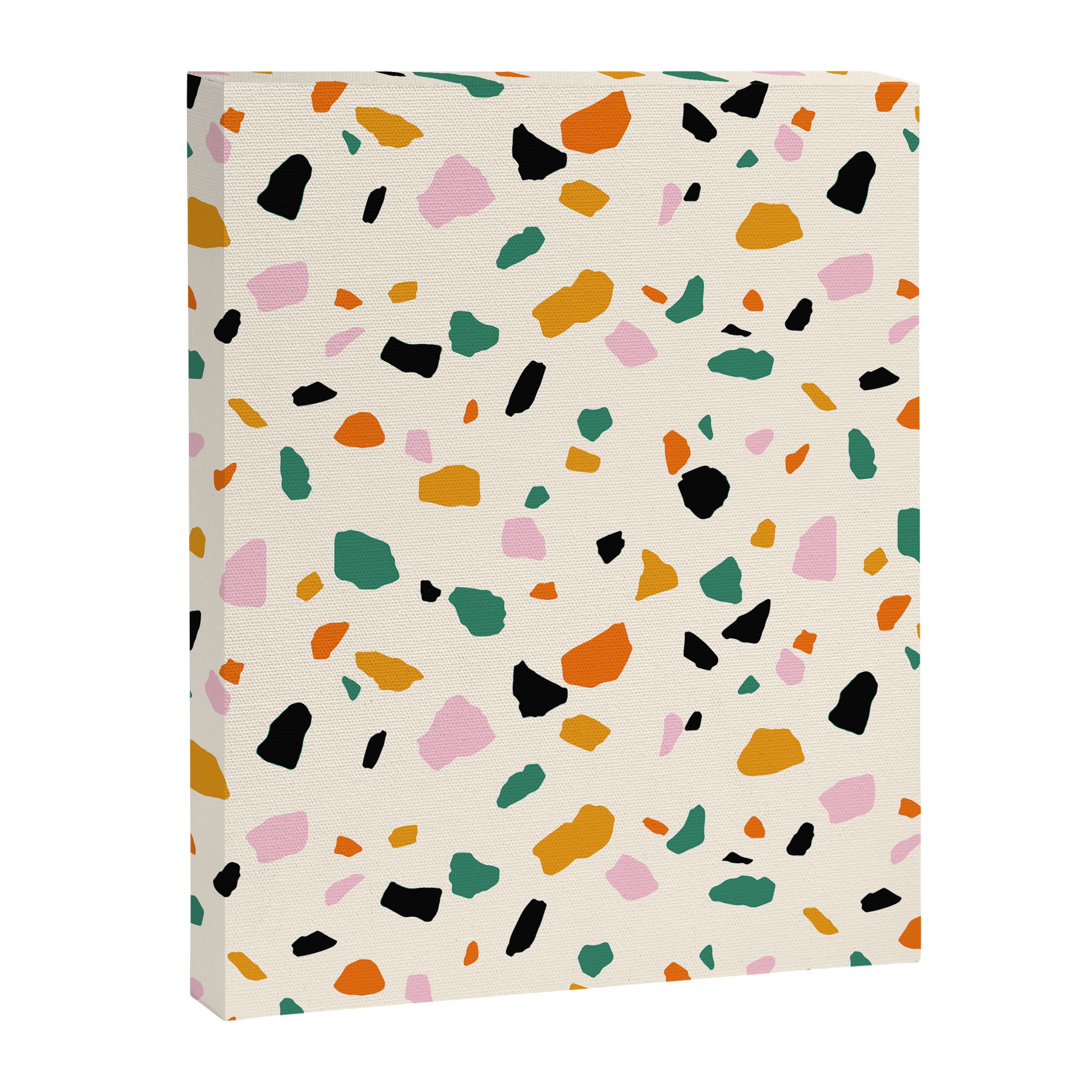 Harvest Terrazzo (Cream) Canvas Print Gallery Image 8