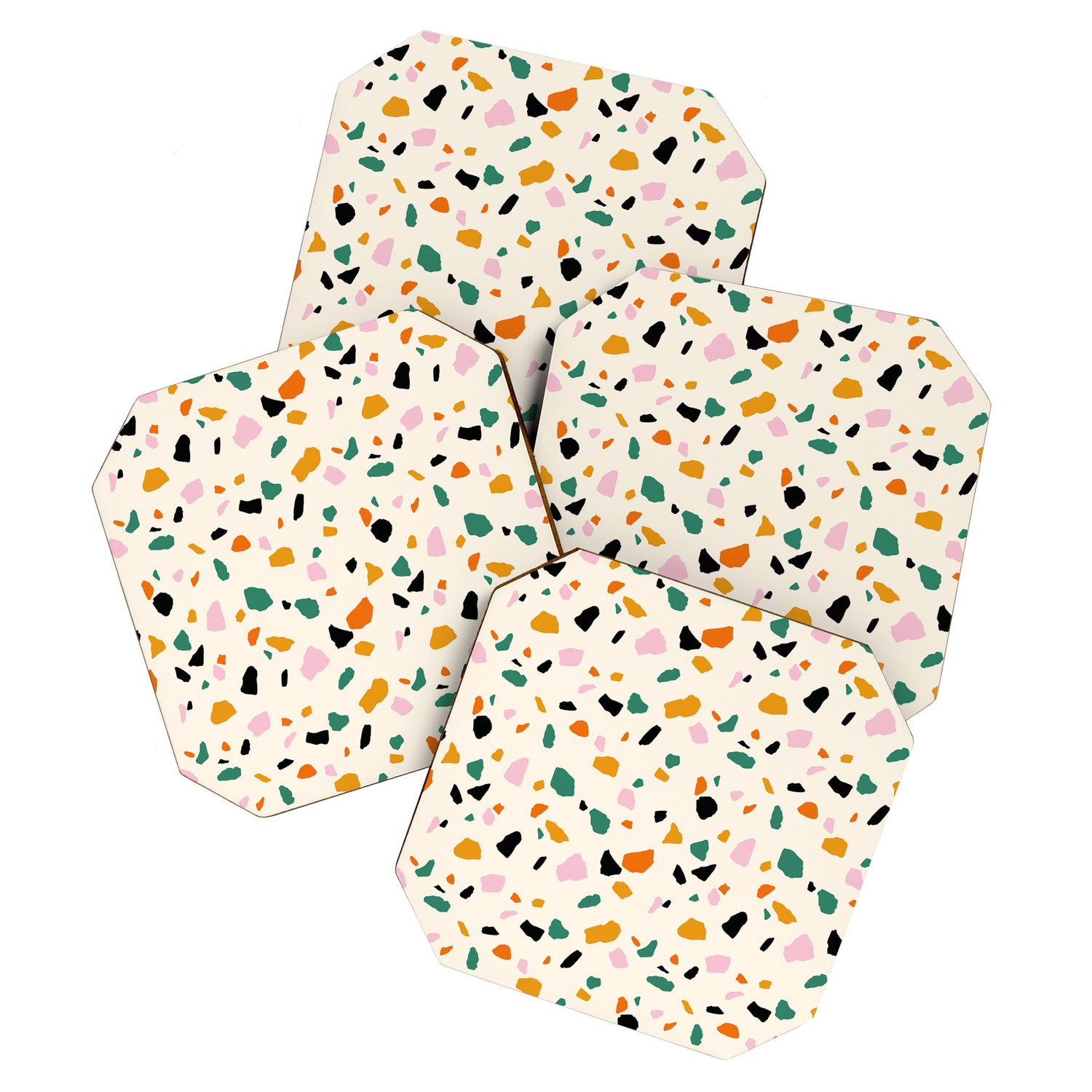 Harvest Terrazzo (Cream) Coaster Gallery Image 1