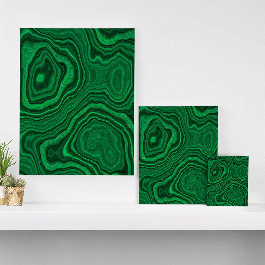 Malachite Canvas Print Gallery Image 3