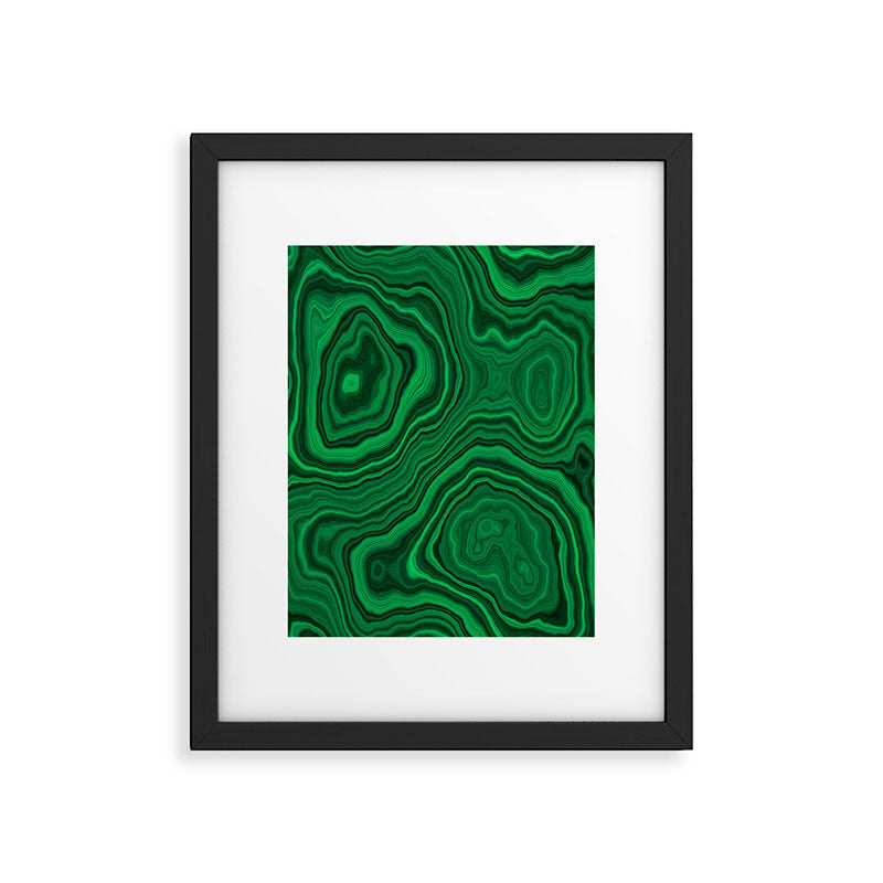 Malachite Framed Art Print Gallery Image 6