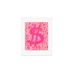 Pink Dollar Signs Art Print Gallery Image 1