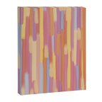 Acrylic Stripes Pattern Canvas Print Gallery Image 8