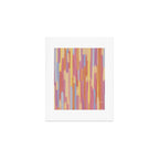 Acrylic Stripes Pattern Art Print Gallery Image 1