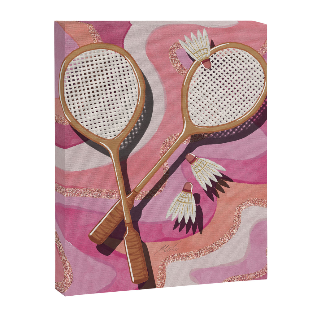 Badminton Retro Swirls Canvas Print Gallery Image 8