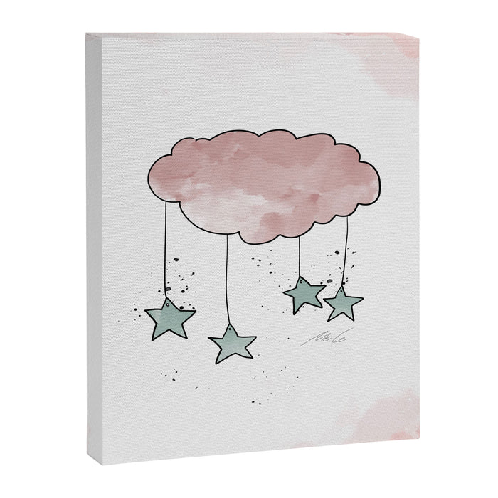 Cloud_Nursery Art_01 Canvas Print Gallery Image 1