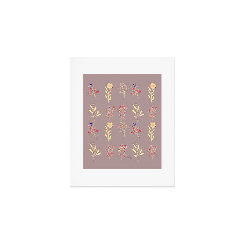 Flower Pattern_07 Art Print Gallery Image 1