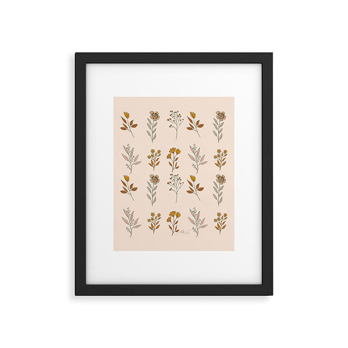 Flower Pattern_16 Framed Art Print Gallery Image 1