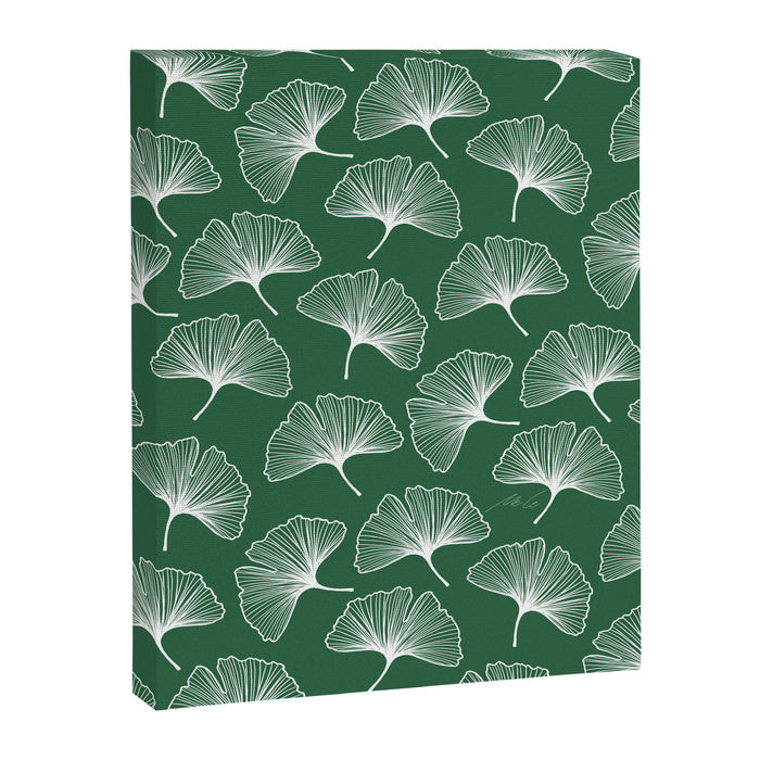 Ginkgo Leafs Pattern_21 Canvas Print Gallery Image 1