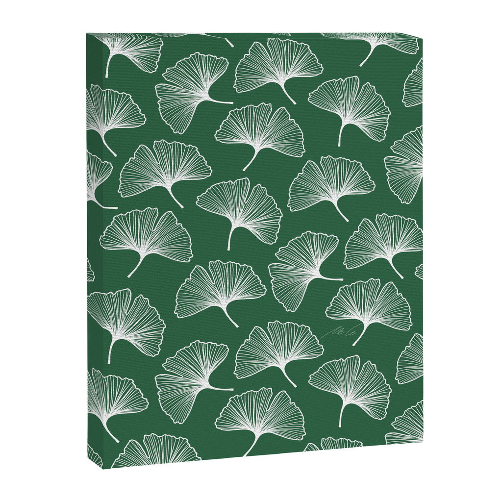 Ginkgo Leafs Pattern_21 Canvas Print Gallery Image 8