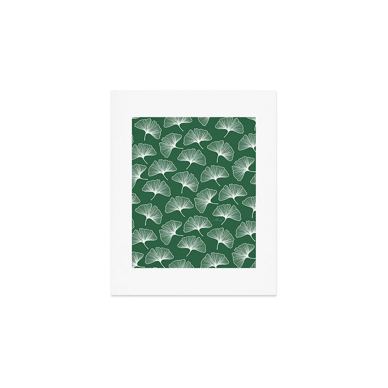 Ginkgo Leafs Pattern_21 Art Print Gallery Image 1