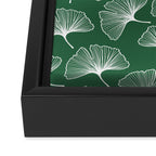 Ginkgo Leafs Pattern_21 Framed Canvas Print Gallery Image 3