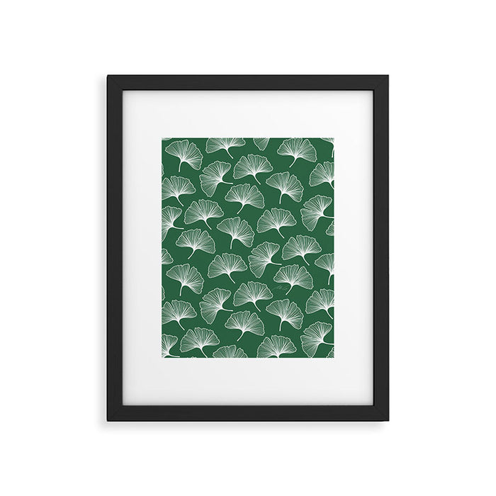 Ginkgo Leafs Pattern_21 Framed Art Print Gallery Image 1