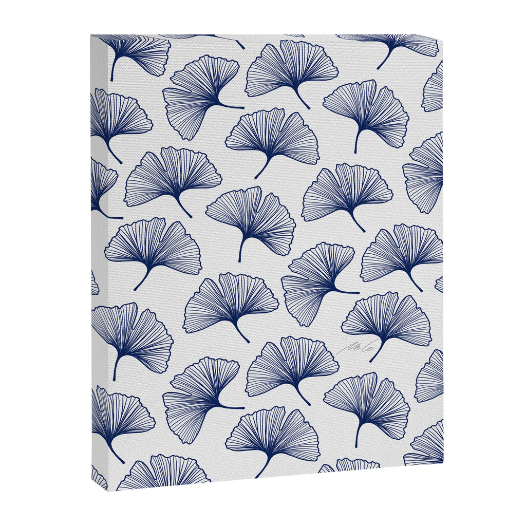 Ginkgo Leafs Pattern_42 Canvas Print Gallery Image 8