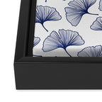 Ginkgo Leafs Pattern_42 Framed Canvas Print Gallery Image 3