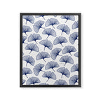 Ginkgo Leafs Pattern_42 Framed Canvas Print Gallery Image 8