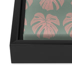 Monstera Jungle_01 Framed Canvas Print Gallery Image 3