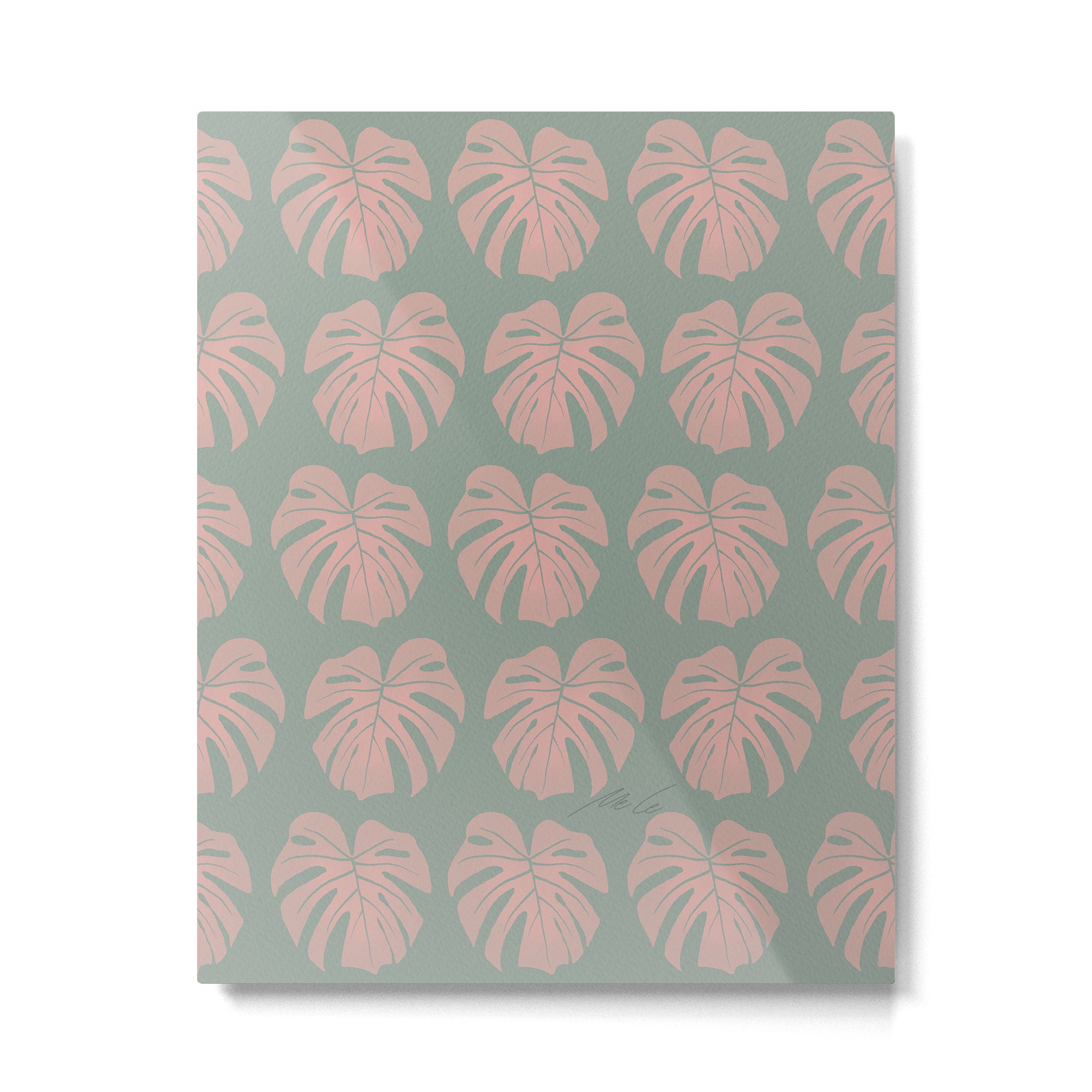 Monstera Jungle_01 Metal Print Gallery Image 6