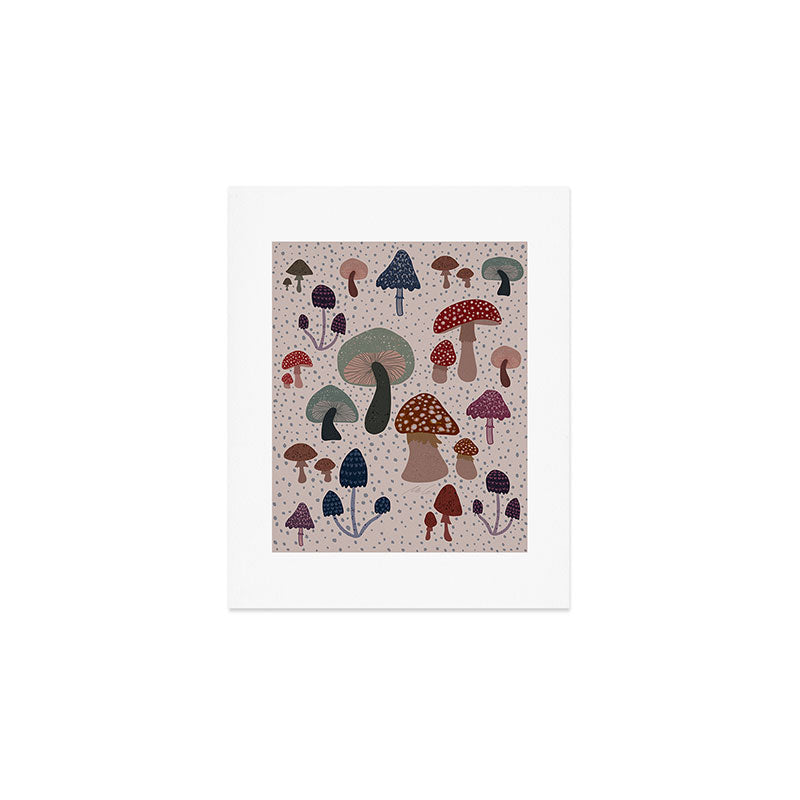 Mushroom collection_04 Art Print Gallery Image 1