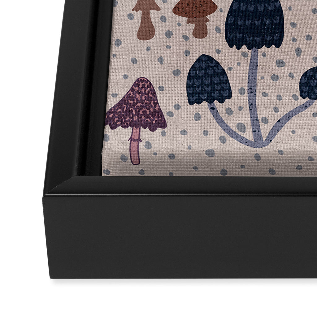 Mushroom collection_04 Framed Canvas Print Gallery Image 3