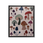 Mushroom collection_04 Framed Canvas Print Gallery Image 6