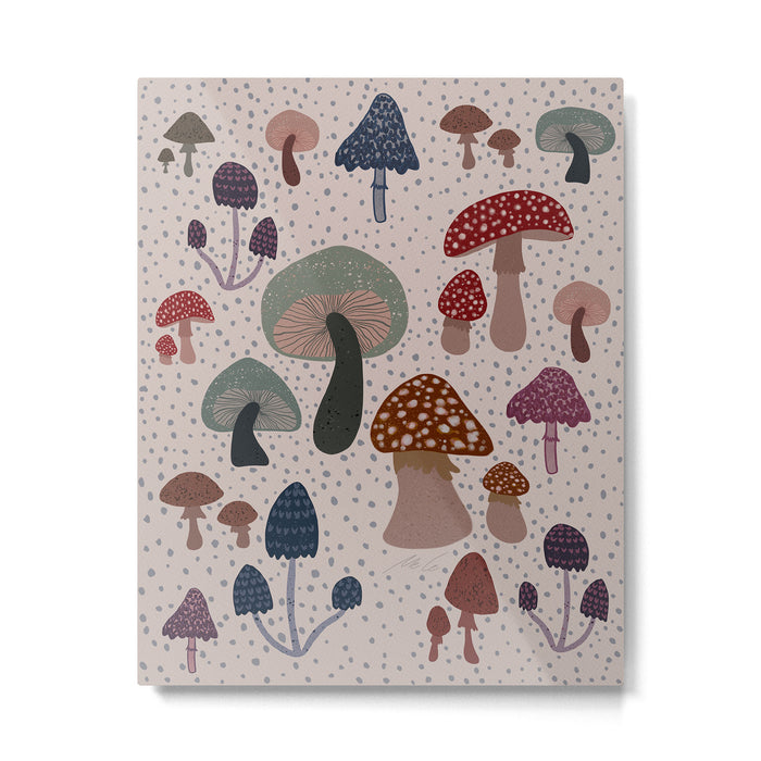 Mushroom collection_04 Metal Print Gallery Image 1