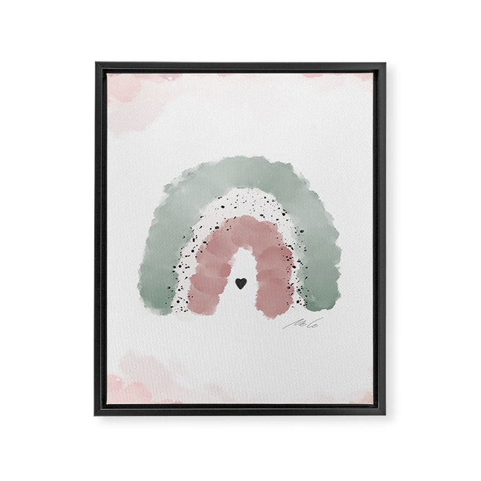 Rainbow_Nursery_01 Framed Canvas Print Gallery Image 1