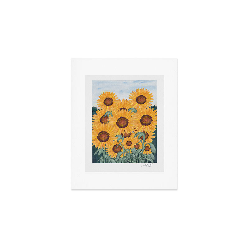 Sunflower_07 Art Print