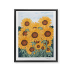 Sunflower_07 Framed Canvas Print Gallery Image 6