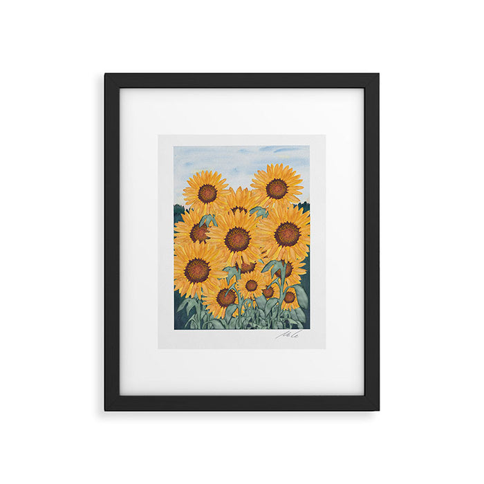 Sunflower_07 Framed Art Print Gallery Image 1