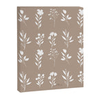 White Flower Pattern_02 Canvas Print Gallery Image 6