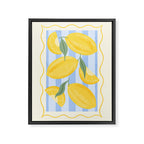 Italian Lemons Framed Canvas Print Gallery Image 6
