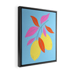 Lemon Branch Framed Canvas Print Gallery Image 2