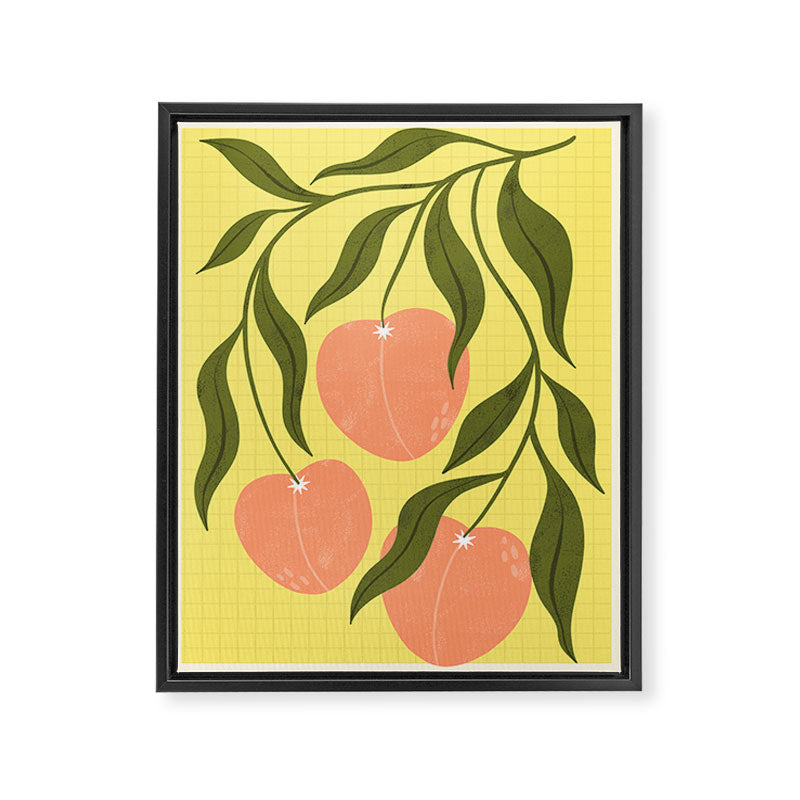 Les Pêches Framed Canvas Print Gallery Image 6