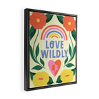 Love Wildly Framed Canvas Print Gallery Image 2