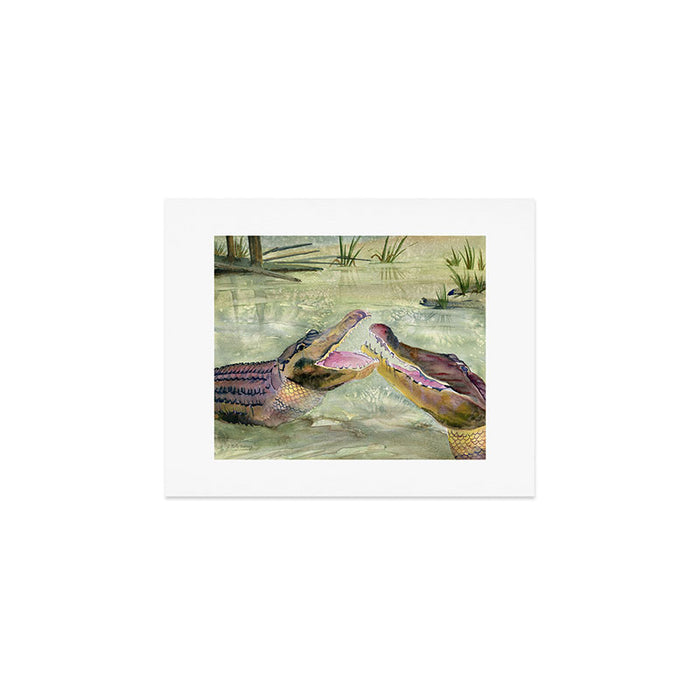 Alligator Study  Art Print Gallery Image 1