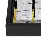 Birch Tree Framed Canvas Print Gallery Image 3