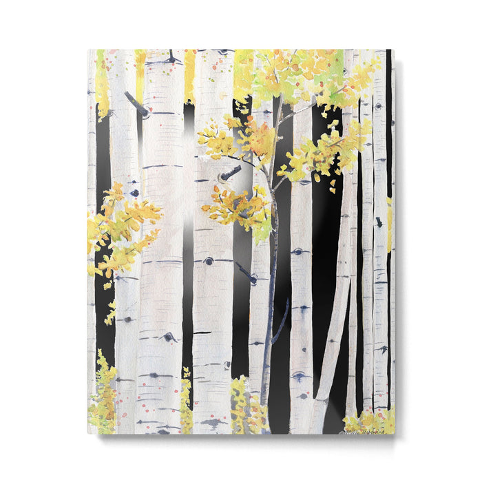 Birch Tree Metal Print Gallery Image 1