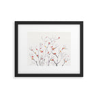 Birch Trees and Cardinal 2  Framed Art Print Gallery Image 5