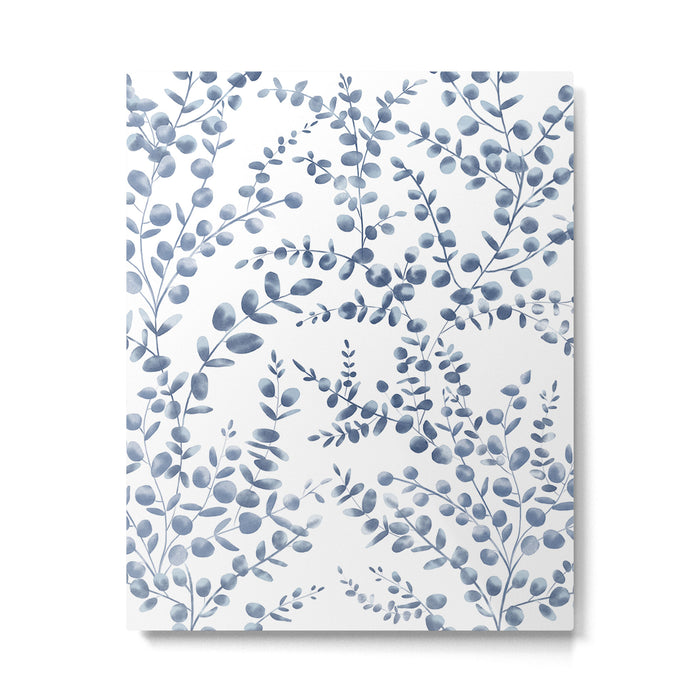 Blue Eucalyptus  Metal Print Gallery Image 1