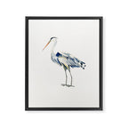 Blue Heron  Framed Canvas Print Gallery Image 6