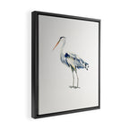 Blue Heron  Framed Canvas Print Gallery Image 2