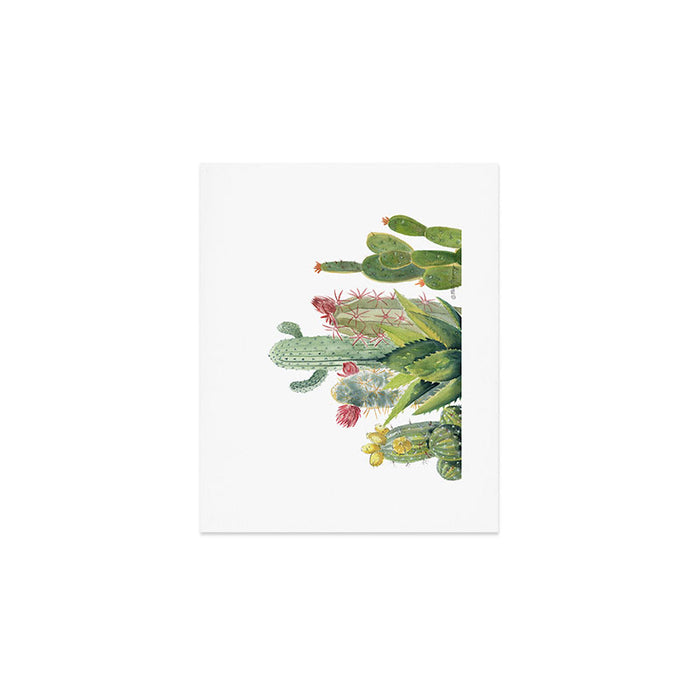 Cactus Watercolor Art Print Gallery Image 1