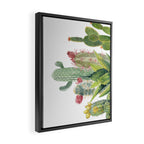 Cactus Watercolor Framed Canvas Print Gallery Image 2