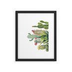 Cactus Watercolor Framed Art Print Gallery Image 4