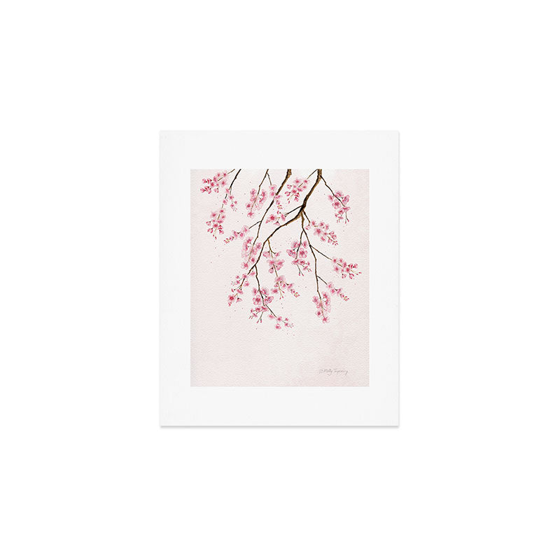 Can You Feel Spring? - Cherry Blossom  Art Print Gallery Image 1