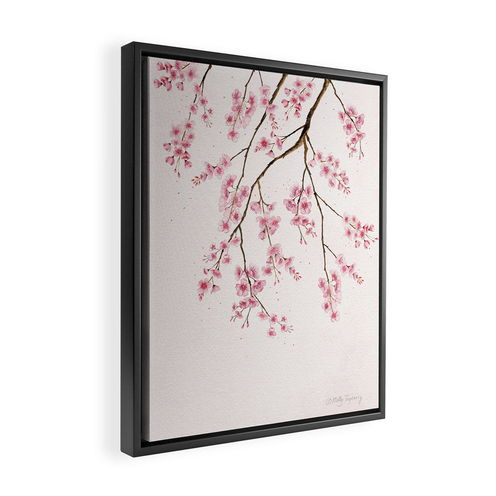 Can You Feel Spring? - Cherry Blossom  Framed Canvas Print Gallery Image 2