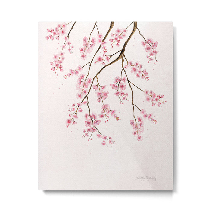 Can You Feel Spring? - Cherry Blossom  Metal Print Gallery Image 1