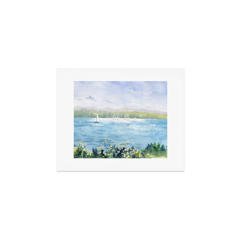 Cayuga Lake Regatta Art Print Gallery Image 1